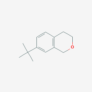 molecular formula C13H18O B13685837 7-(tert-Butyl)isochroman 