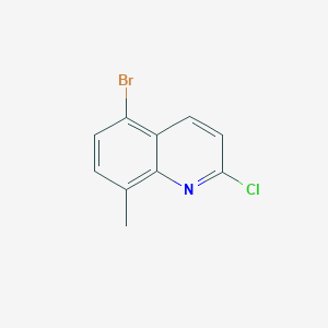 5-Bromo-2-chloro-8-methylquinoline