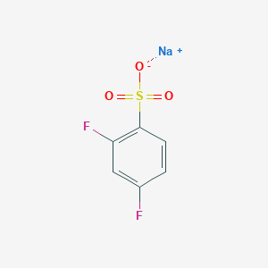 molecular formula C6H3F2NaO3S B13685901 Sodium 2,4-Difluorobenzenesulfonate 