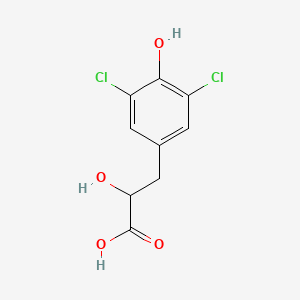 3-(3,5-Dichloro-4-hydroxyphenyl)-2-hydroxypropanoic acid