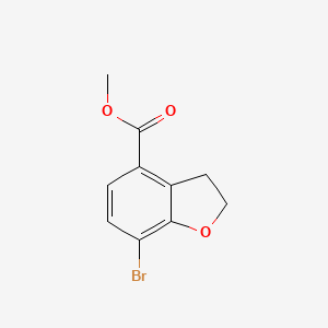 Methyl 7-Bromo-2,3-dihydrobenzofuran-4-carboxylate