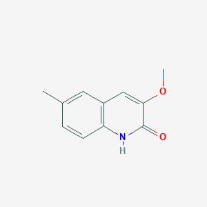 3-Methoxy-6-methylquinolin-2(1H)-one