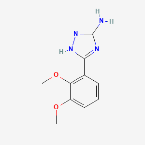 5-Amino-3-(2,3-dimethoxyphenyl)-1H-1,2,4-triazole