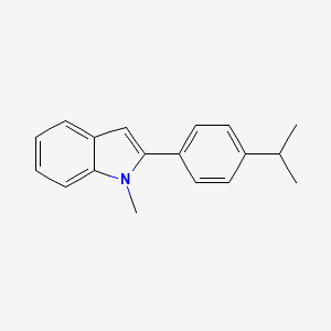 2-(4-Isopropylphenyl)-1-methylindole