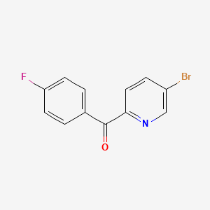 5-Bromo-2-(4-fluorobenzoyl)pyridine