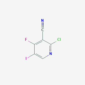 2-Chloro-4-fluoro-5-iodonicotinonitrile