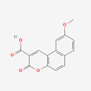 9-Methoxy-3-oxo-3H-benzo[f]chromene-2-carboxylic Acid