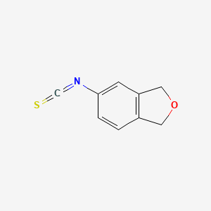 molecular formula C9H7NOS B13686218 5-Isothiocyanato-1,3-dihydroisobenzofuran 