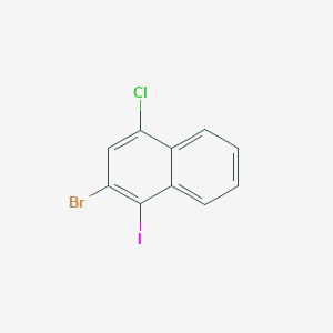 2-Bromo-4-chloro-1-iodonaphthalene