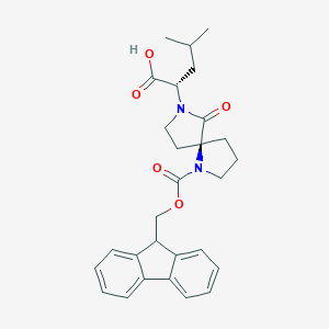 B136863 Fmoc-(S,S)-[Pro-Leu]-spirolactame CAS No. 129605-53-4