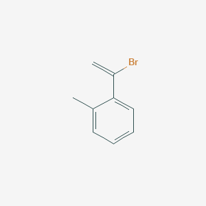 molecular formula C9H9Br B13686492 2-(1-Bromovinyl)toluene 