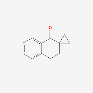 3',4'-Dihydro-1'H-spiro[cyclopropane-1,2'-naphthalen]-1'-one