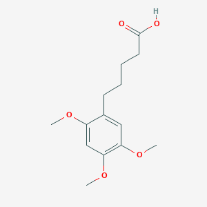 5-(2,4,5-Trimethoxyphenyl)pentanoic Acid