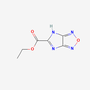 Ethyl 1H-Imidazo[4,5-c][1,2,5]oxadiazole-5-carboxylate