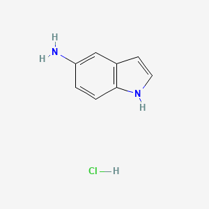 molecular formula C8H9ClN2 B1368655 5-Aminoindole hydrochloride CAS No. 161464-96-6