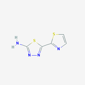 2-Amino-5-(2-thiazolyl)-1,3,4-thiadiazole