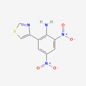 2,4-Dinitro-6-(4-thiazolyl)aniline