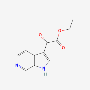 ethyl 2-oxo-2-(1H-pyrrolo[2,3-c]pyridin-3-yl)acetate