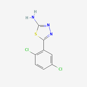 5-(2,5-Dichlorophenyl)-1,3,4-thiadiazol-2-amine