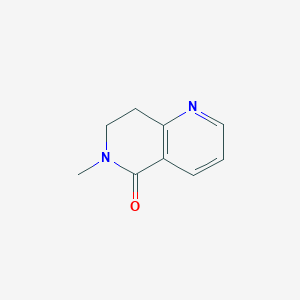 6-Methyl-7,8-dihydro-1,6-naphthyridin-5(6H)-one