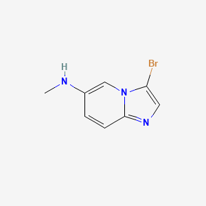 3-Bromo-N-methylimidazo[1,2-a]pyridin-6-amine