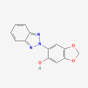 6-(2H-Benzo[d][1,2,3]triazol-2-yl)benzo[d][1,3]dioxol-5-ol