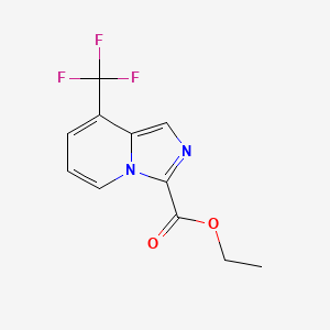 Ethyl 8-(Trifluoromethyl)imidazo[1,5-a]pyridine-3-carboxylate