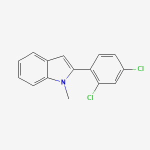 2-(2,4-dichlorophenyl)-1-methyl-1H-indole