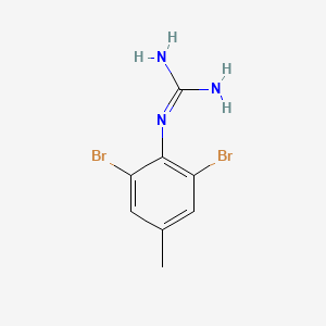 1-(2,6-Dibromo-4-methylphenyl)guanidine