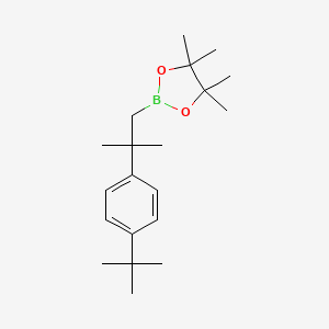 2-[4-(tert-Butyl)phenyl]-2-methylpropylboronic Acid Pinacol Ester