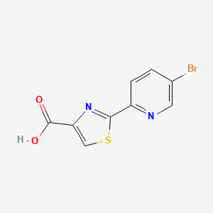 2-(5-Bromopyridin-2-yl)thiazole-4-carboxylic Acid