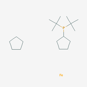 cyclopentane;ditert-butyl(cyclopentyl)phosphane;iron