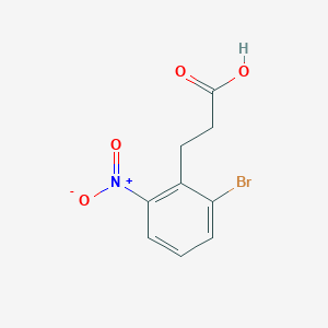 3-(2-Bromo-6-nitrophenyl)propanoic Acid