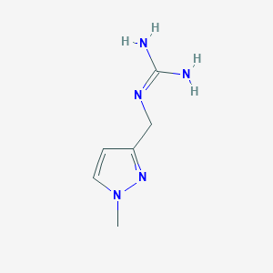 1-[(1-Methyl-3-pyrazolyl)methyl]guanidine