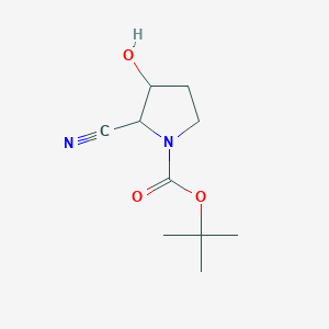 (2R,3S)-1-Boc-3-hydroxypyrrolidine-2-carbonitrile