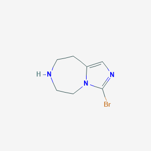 3-Bromo-6,7,8,9-tetrahydro-5H-imidazo[1,5-d][1,4]diazepine