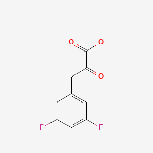 Methyl 3-(3,5-difluorophenyl)-2-oxopropanoate