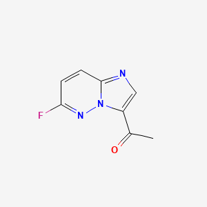 1-(6-Fluoroimidazo[1,2-b]pyridazin-3-yl)ethanone