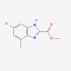 Methyl 6-Bromo-4-methylbenzimidazole-2-carboxylate