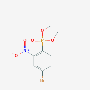 Diethyl (4-Bromo-2-nitrophenyl)phosphonate