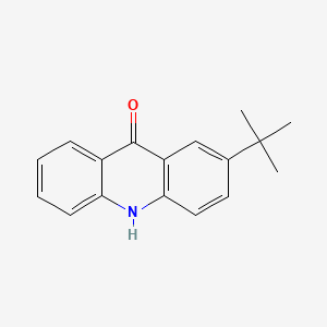 9(10h)-Acridinone, 2-(1,1-dimethylethyl)-