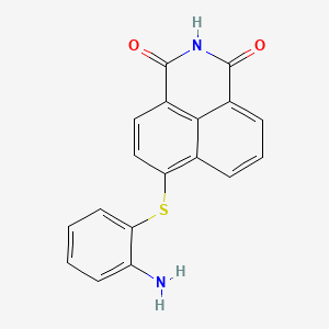 6-[(2-Aminophenyl)thio]-1H-benzo[de]isoquinoline-1,3(2H)-dione