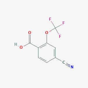 4-Cyano-2-(trifluoromethoxy)benzoic acid