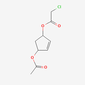 (1R,4R)-4-Acetoxy-2-cyclopentenyl 2-Chloroacetate