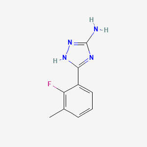 5-Amino-3-(2-fluoro-3-methylphenyl)-1H-1,2,4-triazole