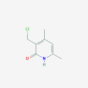 3-(Chloromethyl)-4,6-dimethylpyridin-2(1H)-one