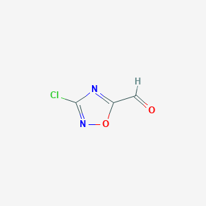 3-Chloro-1,2,4-oxadiazole-5-carbaldehyde