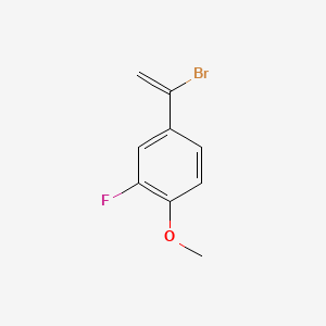 4-(1-Bromovinyl)-2-fluoroanisole