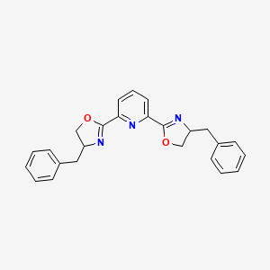 Pyridine, 2,6-bis[(4R)-4,5-dihydro-4-(phenylmethyl)-2-oxazolyl]-