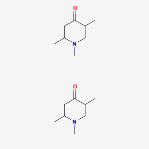 molecular formula C16H30N2O2 B13687563 cis-1,2,5-Trimethylpiperidin-4-one 